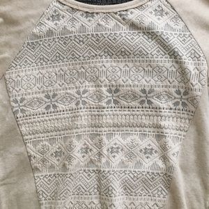 Democracy Printed Sweater